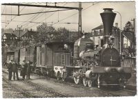 Postkarte mit: Züge - Lokomotive B3/4 Nr. 1348